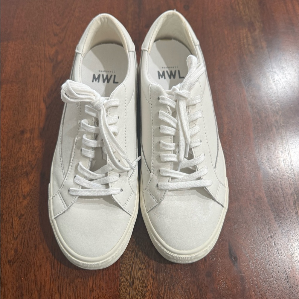 Madewell Women's Low Top Sidewalk Sneakers - Picture 5 of 13